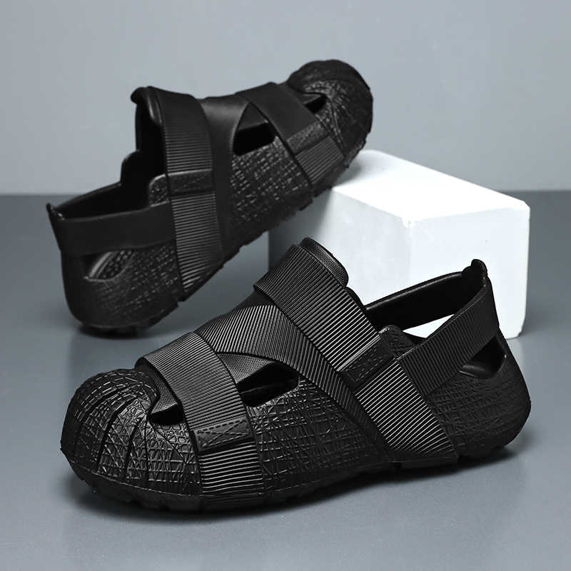 Fashion Round Toe Anti-slip Shoes Barefoot Slippers 46 Size Rubber Sandals For Men Sneakers Sport Cool The Most Sold Minimalist