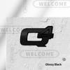 QSGJL1 3D Metal Q2 Q4 Logo Car Steering Wheel Emblem Interior Badge Sticker Decals For Alfa Romeo Giulietta Giulia Mito 147 156 Stelvio