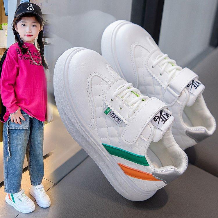 Classmates new large, medium and small children's sports shoes, primary school shoes, soft-soled thick-soled running board shoes