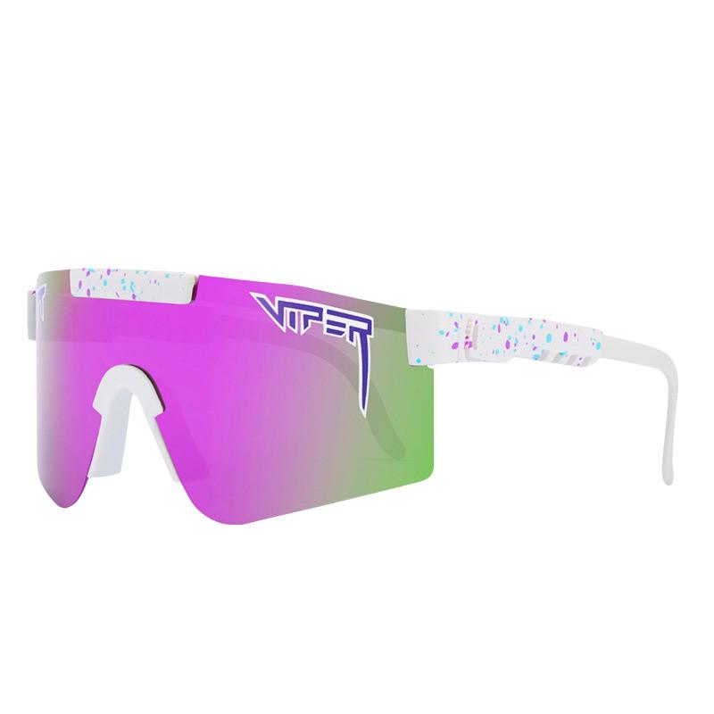 Fashionable Pit Viper Outdoor Sunglasses With Polarized Lenses And Windproof Design For Enthusiasts