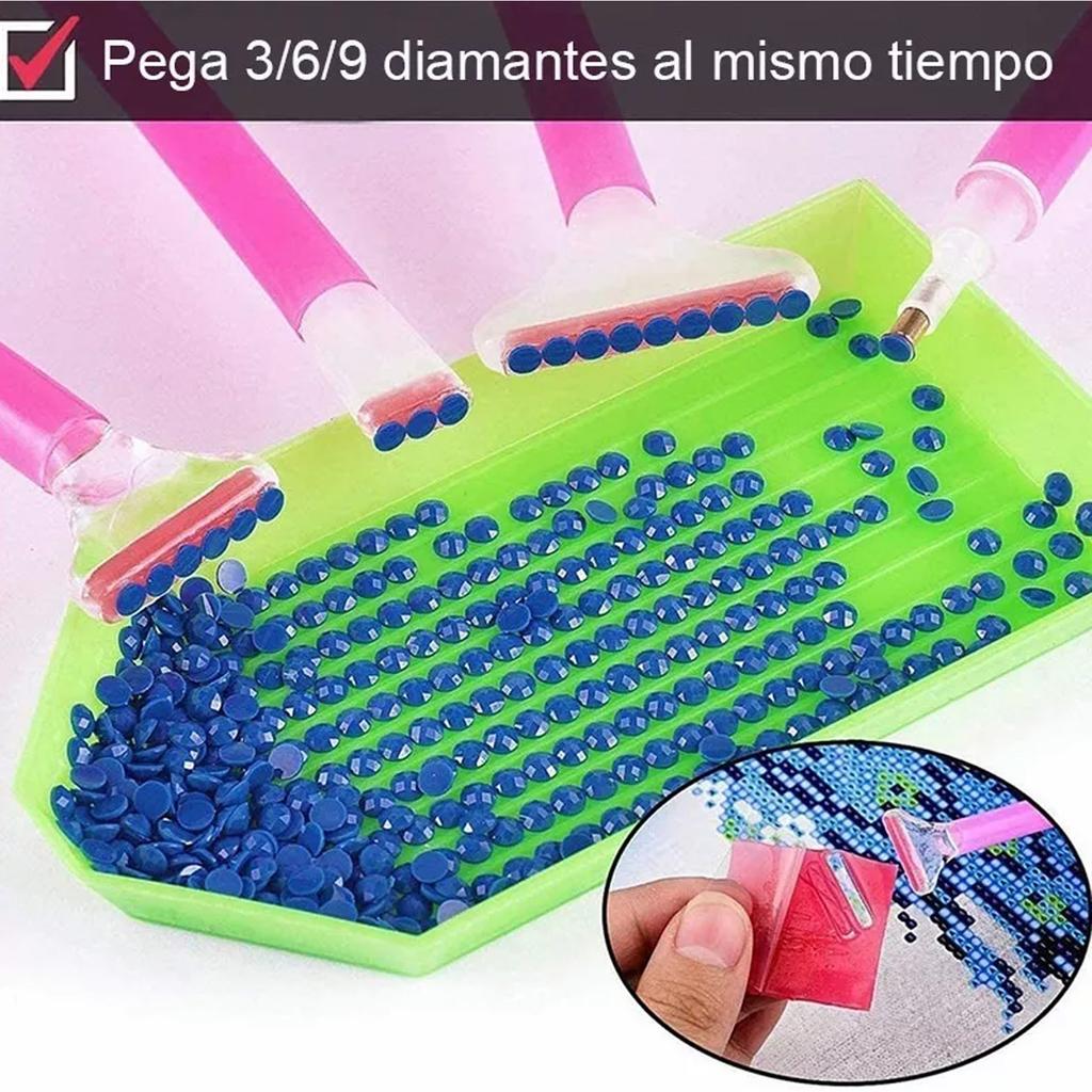 22Pcs Rhinestone Painting Drawing Tool Kit Safe Beautiful Decorating Rhinestone Painting Embroider Set