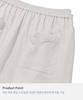 KIIMUIR (Women) Summer Semi-Wide Linen Pants_Light Gray