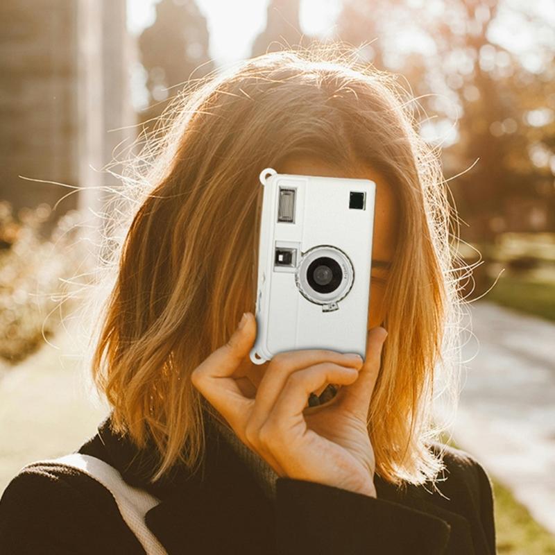 Silicone Protective Cover for H35 H35N Film Camera Shockproof Design Easy Installation Color Accessory