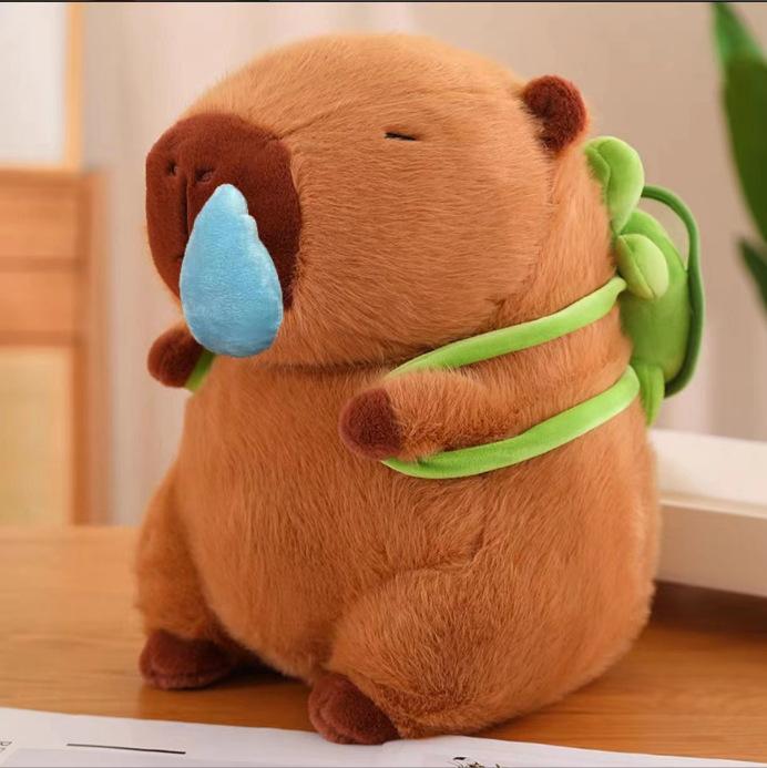 Super sized internet celebrity capybara plush toy cute giant capybara pillow as a birthday gift for male female couples