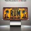 D Plane  Only Decorative Items Available pc Vintage Jamaican Rum Metal Sign And Ornament Rustic Wall Decor Suitable