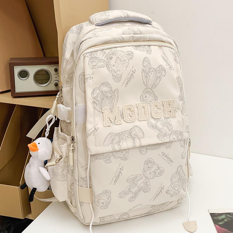 Schoolbags College Students Girls High School Students Boys Large Capacity Printed Backpack Junior High School Students Backpacks
