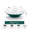 Imitation Porcelain Melamine Dipping and Snack Dish for Restaurants