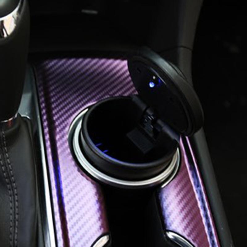 My Good Car Car Ash Holder Tray Ashtray Storage Cup With LED Ash Garbage Container for Chevrolet Equinox2017-2018Car accessories