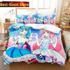 3D Kawaii Anime Hirogaru Sky! Pretty Cure Printed Bed Set Duvet Cover Pillowcase Bedding Set Linen Sheet Quilt Cover Full Size