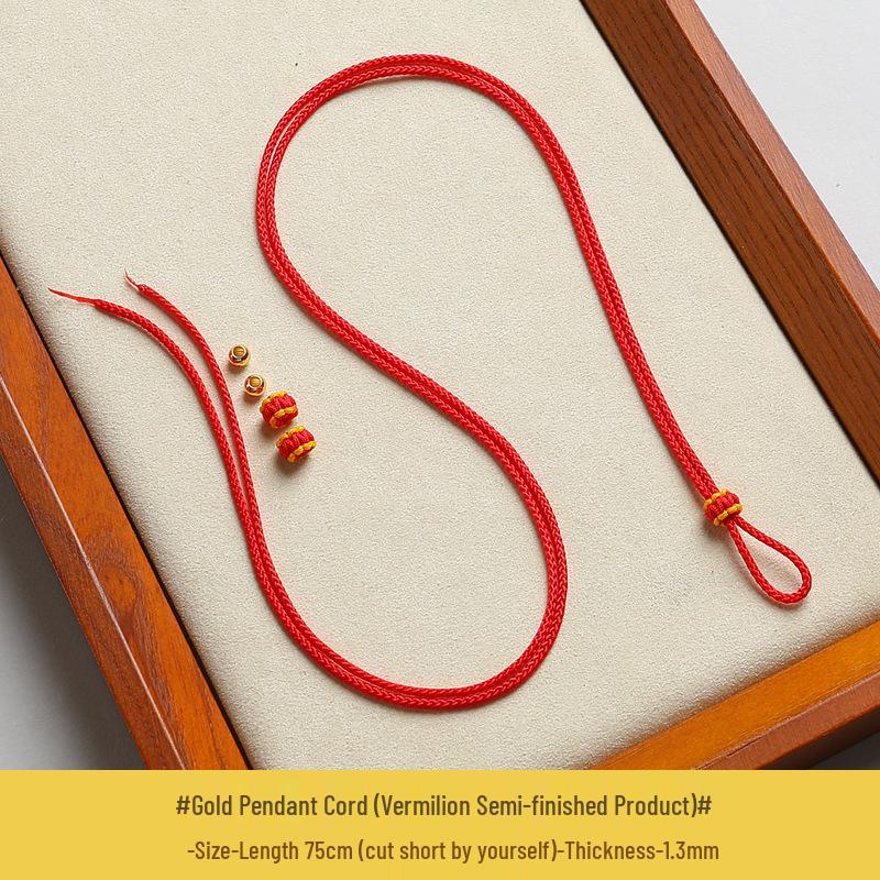 

Handcrafted Rope Pendant Lanyard for Men, Women & Kids - Compatible with Eight Treasures Compass & Gold Lock