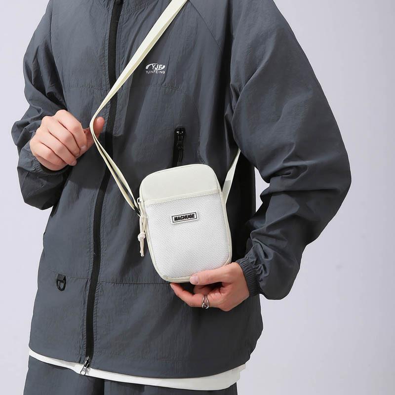 Mini Small Bag, New Summer Shoulder Messenger Bag, Lightweight Versatile Nylon Cloth Mobile Phone Bag