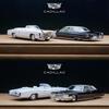 Greenlight 1:64 1973 Cadillac Diwei 1976 Cadillac Eldorado Convertible Simulation Alloy Miniature Diecast Car Model Toy Gift