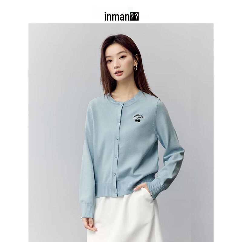 

Inman Embroidered Knit Cardigan S
