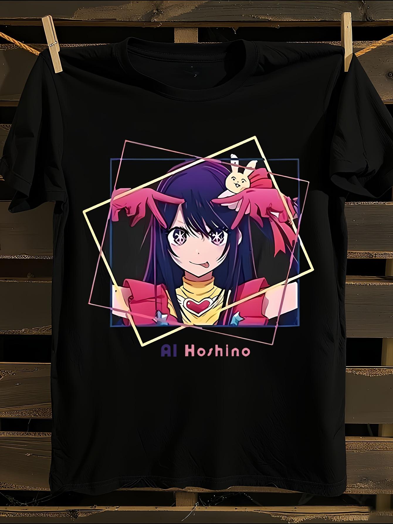 

Anime Manga Oshi No Ko Ai Hoshino Print Oversized T-Shirt XXL