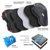 1/6Pcs Knee Elbow Wrist Guards For Adults Kids Inline Roller Skating Skateboarding Biking Scootering