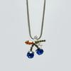 VERRYTASTE Cherry Necklace - Blue