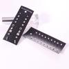 Trendy European and American 9-Piece Stud Earrings Set – Fashion Black Card with 9 Pairs