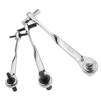 1 STÜCK Hochwertiger CR-V Ratschen-Inbusschlüssel Ratschenschlüssel Schlüssel Sechskant Multi-Tools Doppelmaulschlüssel Metrisch 4-17mm