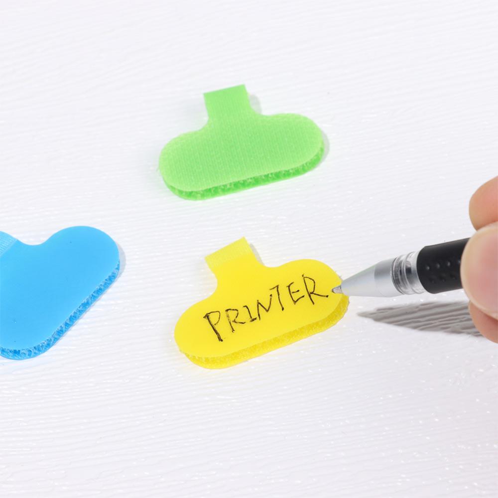 Wire Tidy Organizer Wire Labels Electrical Cables Organize Cord Identification Nylon Cable Labels