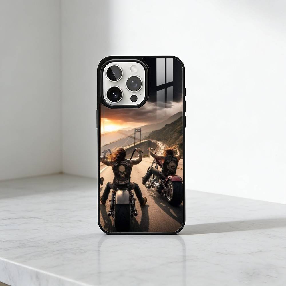 

Wild Motorcycle Phone Case For iPhone17,16,15,14,13 Plus,Pro Max Magnetic For Magsafe Wireless Charging iPhone11