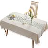 Henggang Tablecloth Cotton And Linen Table Flag Four-Leaf Clover Coffee Table Cloth Rectangular Tablecloth