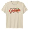 Rather Be At Camp TShirt Camping Nature Graphic Tee Outdoor