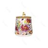 Color Oil Painting Storage Jar Creative Home Kitchen Storage Jar High End Circular Living Room Table Decoration Exquisite Gifts