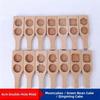 Double Slot Wooden Mooncake Mold Clear Texture Traditional Dessert Press  Kitchen Gadgets
