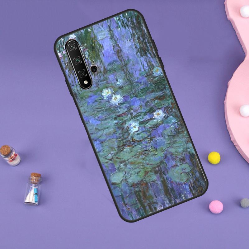 

Claude Monet Art Painting For Huawei Nova Y61 Y60 Y70 Y72 Y73 Y90 Y91 9 10 SE 7i 8i 11i 12i P30 P40 Lite P60 Pro Case Huawei Nova 7i