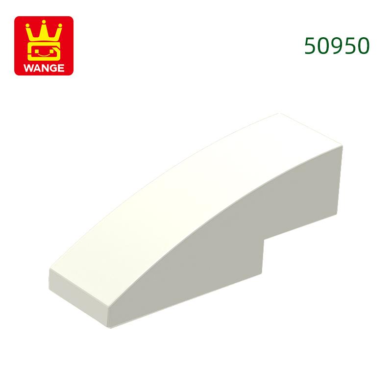 142Pcs/lot 50950 3x1 Curved Constructing Blocks MOC Classic Accessories Compatible Featuring Bricks Children Playthings Gift Box