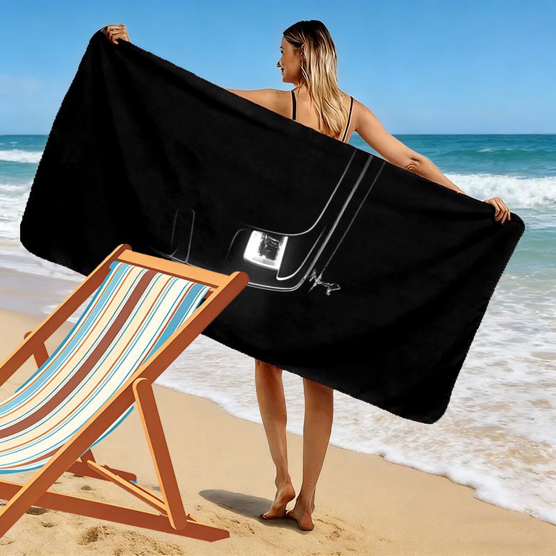 Rolls Royce Luxury Rain beach towel beach soft Absorbent bath towel quick-drying swim towel seaside Fashion beach towel Outdoor picnic beach mat