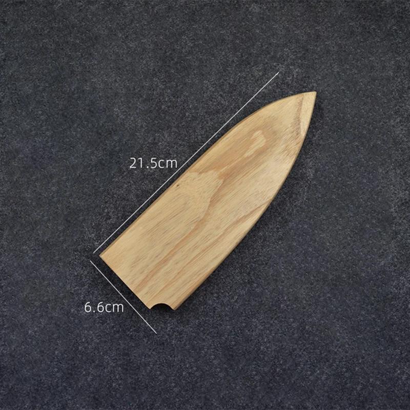 Kryt na nůž v japonském styluChránič čepele kuchařského nožeDřevěná pochva na nůžDržák čepelePochvaPochva s magnetickým uzávěrem
