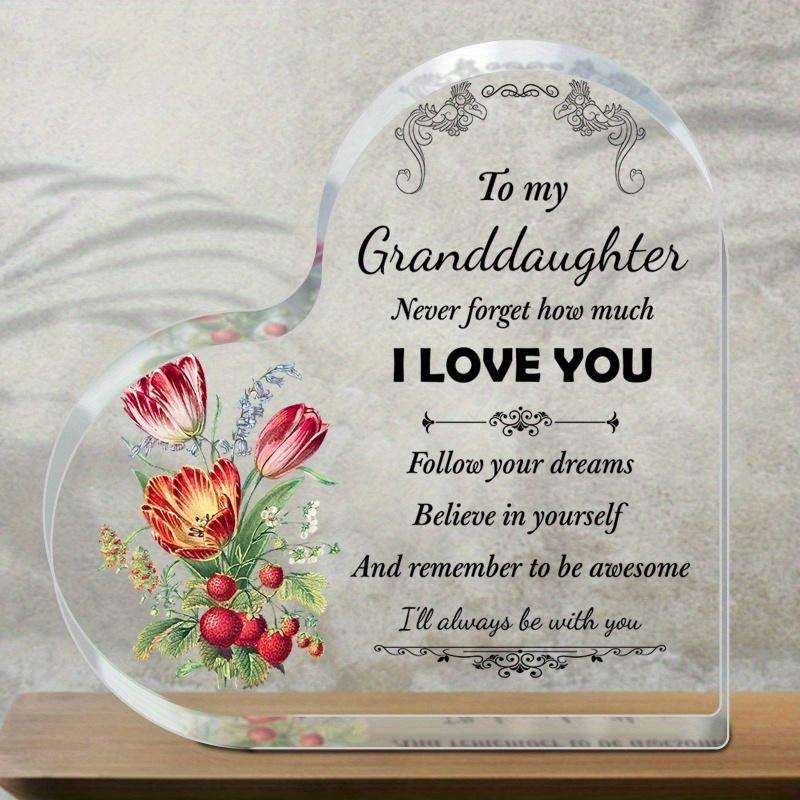

Centerpieces Unique I Love You Gifts for Her - Personalized Daughter Birthday Gifts, Grandma Birthday Gifts чистый