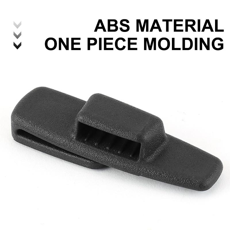 SEAMETAL 2pcs Car Safety Belt Clips Seat Belt Buckle Car Styling Safety Stopper Belt Clips Adjusting Clip