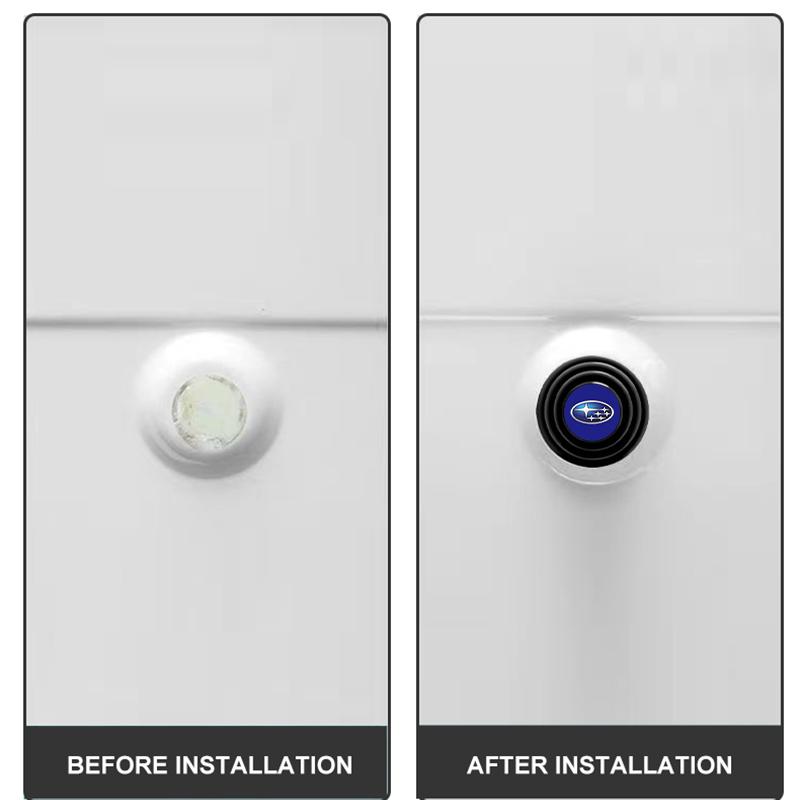 1/2/4pcs Car Door Shock Absorber Cushion Shockproof Pad For Subaru Forester SG SJ SH Crosstrek Legacy Tribeca XV