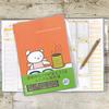 Gakken Staful Little Bear Picture Book Household Account Book B5 Simple Hotcake D08581