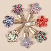 7/14pcs Cute Flower Hair Clips Girls Barrettes Clips Glitter Floral Hair Clip Hairpins Children Kids Women Hair Accessories