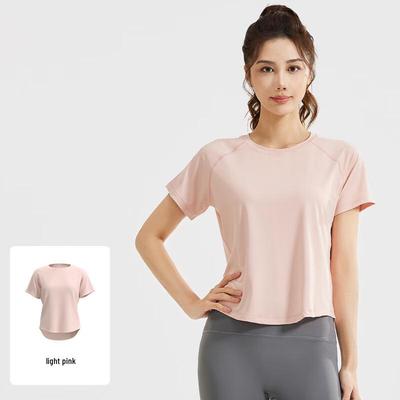 WEZHO Breathable Mesh Yoga T-shirt