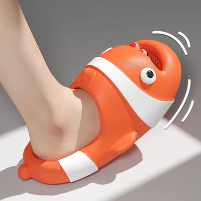 Ciabatte Estive Divertenti da Donna Cartone Animato Pesce Pagliaccio Casa Antiscivolo Eva Coppie Bambini Outdoor Antiscivolo Ciabatte Scarpe Divertenti 2024