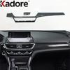 For Honda Accord 10th 2018     Carbon Fiber Interior Accessories Car Dashboard Central Control Panel Cover Trim