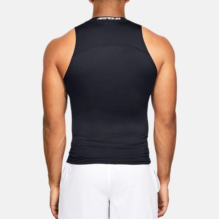 Under Armour HeatGear Outdoor Training Basketball Vest Men Tops Black 1355672-001