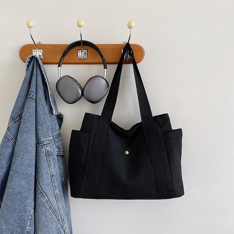 

A Large-capacity, High-appearance-level, Versatile and Artistic Handbag for Commuting чёрный