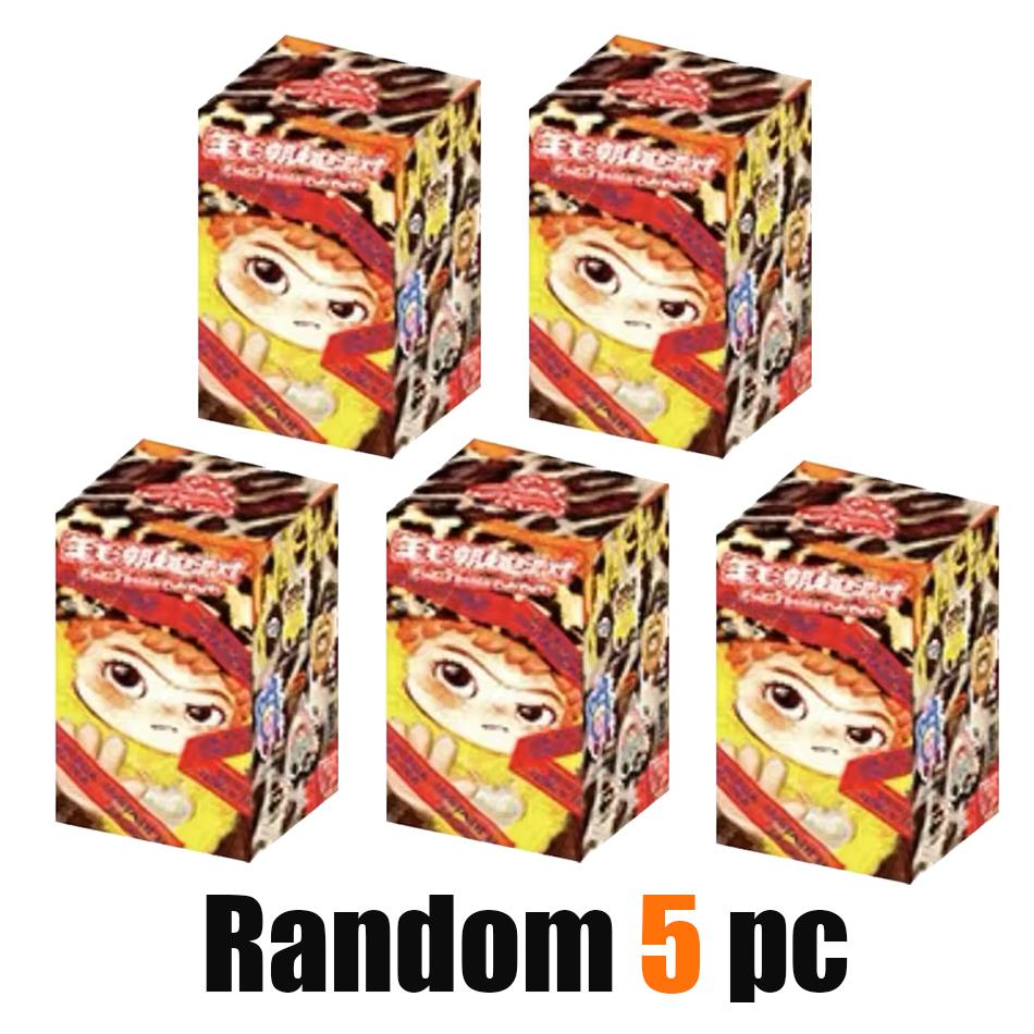 Wakuku V1 V2 Blind Box Fox & Bunny Trick Or Treat Series Vinyl Doll Suprise Bag Keychain Trendy Toy Mystery Box Gifts