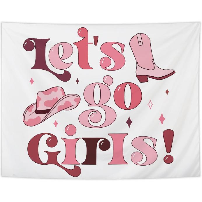 NATSUNO Western Tapestry, Funny Western Cowboy Cat Wall Tapestry for Bedroom, Retro Wild West Country Cat Tapestries Wall Hanging for Home Bedroom