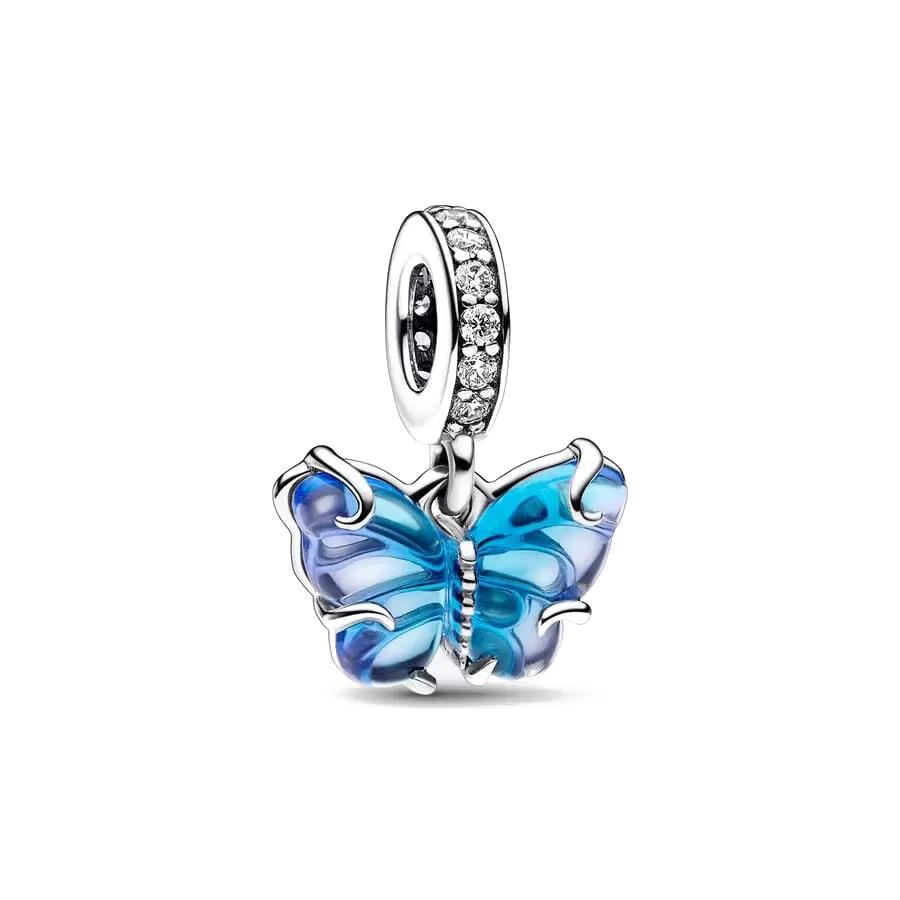 New 925 Silver Conch Dangle Octopus Charm Frog Blue Enamel Bead Fit Snake Bracelet Girls Jewelry Gifts