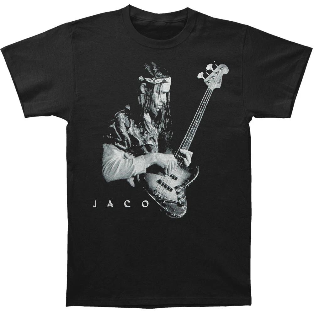 Men s and Women s T-shirts Jaco Pastorius Men T-shirt Black Unisex Tee All Sizes L
