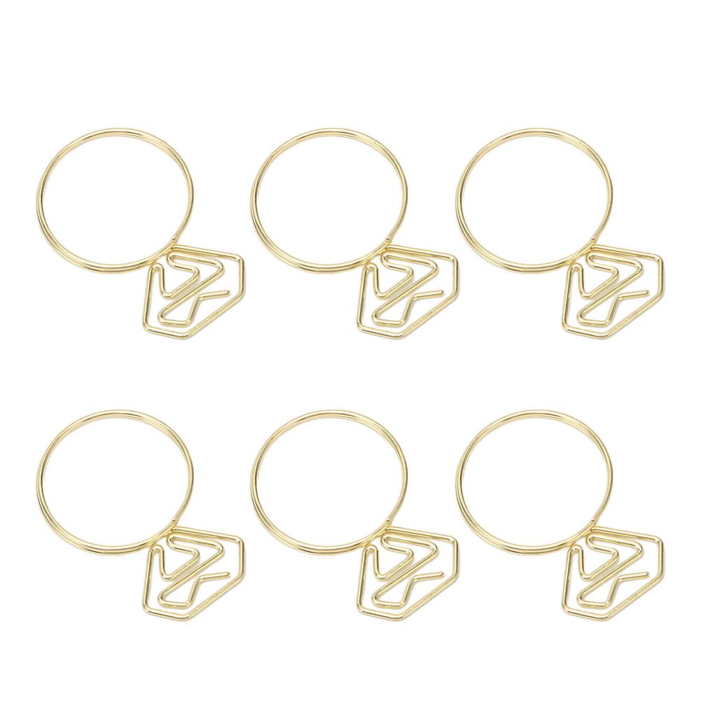 80pcs   Shape Paper Clips Rustproof Multifunction Multifunction with Clear Box for   School