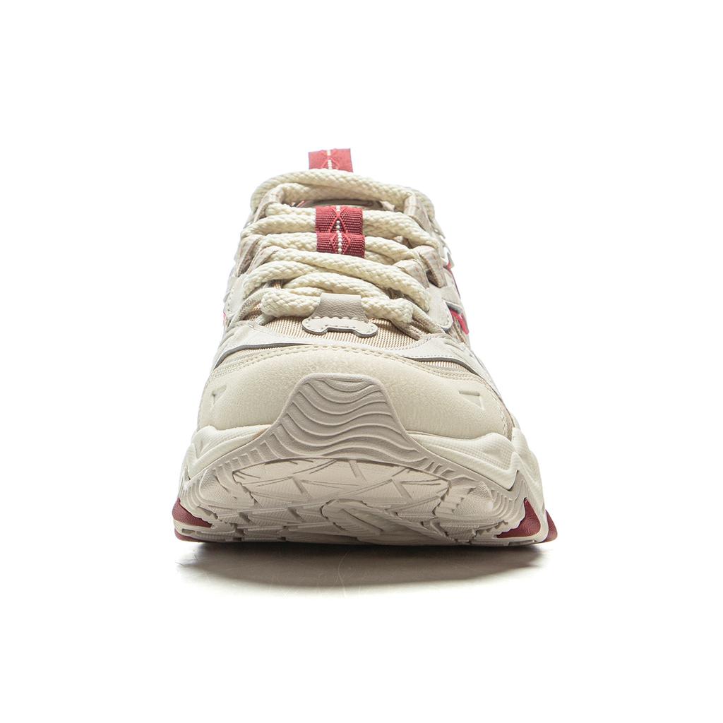 New LiNing Cat's Claw Lite 2 Anti Slip Wear Resistant Low Top Chunky Sneakers Women's Beige AGCV030-4