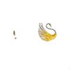 Nordic Abstract Metal And Swan Figurine Sculpture Creative Ornament for Table Party Home Living Room