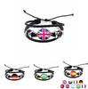 Creative Manwomen National Flag Exquisite Bracelet National Bracelet Flag